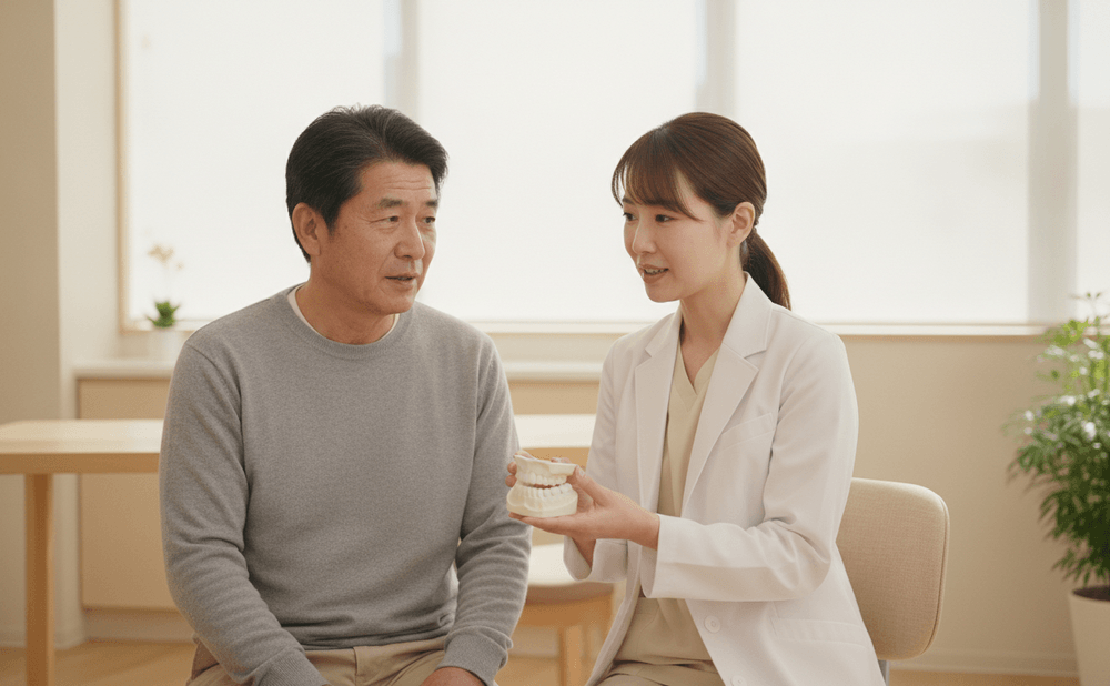 上の歯のインプラントができないと言われたときに確かめたい検査と選択肢
